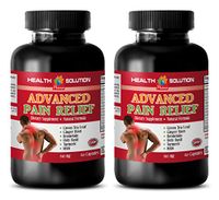 Relief Pain - Natural - Advanced Pain Relief - 610MG - Green Tea Leaf Extract - 2 Bottle (120 Capsules)