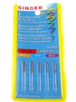 SINGER 4766 Universal Regular Point Sewing Machine Needle, Assorted Sizes, 5-Count