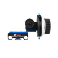 Fotga DP3000 M2 DSLR Follow Focus with A/B Hard Stops for 15mm Rod Rail System 5D II III 7D 60D A7 A7R A7S II III GH4/5/5S Blackmagic BMPCC 4K Video Filmmaking