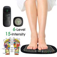 WSN EMS Intelligent Foot Massager,Muscle Stimulator Blood Circulation Automatic Foot Massage Machine (Wireless Remote Control)