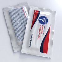Dynarex Triple Antibiotic Ointment, .5 gram foil packet , bulk, 1728/cs