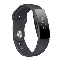 ZKxl8ca Sports Soft Silicone Watch Strap Band Replacement for Fitbit Inspire/Inspire HR Black