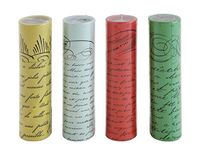 Heart of America 4 Assorted Tube Matchboxes With Safety Matches - 28 Pieces