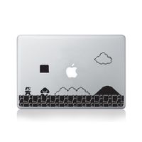 Retro Mario Level Vinyl MacBook Decal Cover for 15-inch MacBook