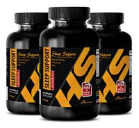 mucuna Bulk - Sleep Support - Advanced Blend 952Mg - Sleeping aid Pills - 3 Bottles (180 Capsules)