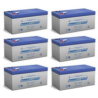 12V 3.4AH Sealed Lead Acid Battery for Toy Car Play Mobile Scooter - 6 Pack