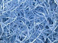 Light Blue Veryfine Cut™ Paper 10 lb Box ~ Spring-fillÂ Shred - WRAPS-SP10LB