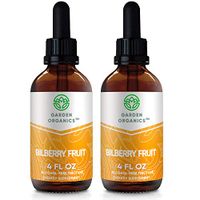 Garden Organics - Bilberry Fruit Alcohol-Free Extract, Organic Bilberry (Vaccinium Myrtillus) Dried Fruit (2x4 Fl Oz)