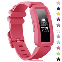 findway Compatible with Fitbit Ace 2 Bands for Kids 6+, Soft Silicone Bracelet Accessories Sport Strap Boys Girls Wristbands Compatible for Fitbit Inspire HR & Ace 2