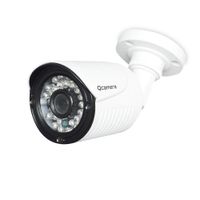 Q-camera Bullet Security Camera 1080P 2MP 4 in 1 TVI/CVI/AHD/CVBS 1/2.7" Sensor 2.8mm Lens Waterproof 60ft 24 LEDs IR Night Vision Surveillance System Camera for Outdoor Indoor