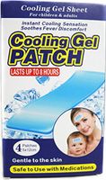 4pc Ice Sheet Hydrogel Cool Fever Plaster 5x12CM Ice Cooling Gel Patch For Fever Adult Children