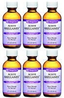 De La Cruz Arellanes Oil Blend for Massage, with Rosemary Essential Oil, Made in USA 2 FL. OZ. (6 Bottles)