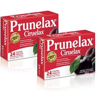 Prunelax Ciruelax Laxative Tablets 24 ea Prunelax Pack of 2