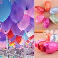 Gilroy 6Pcs Curling Balloon Ribbon Rope Strap Wedding Birthday Christmas Party Decor Gift,Random Color, 5mm 10m