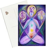 Heart-a-gram 4"x6" Set of 6 Linen Postcards