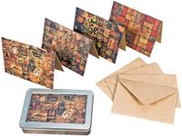 Advantus Corporation Tim Holtz Idea-ology District Market Notecard Set In Tin: Collectibles
