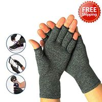 Anti-Arthritis Compression Gloves for Men Women Support Carpal Tunnel PC Typing