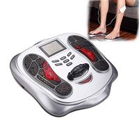CJB18 Electromagnetic Foot Massager & Body Therapy Machine, 25 Massage Modes, 4 Body Electrode Pads, Remote Control, Shiatsu, Acupuncture Modes & Many More