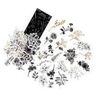 DIY Notebook Laptop Stickers Pack, Vsco Girl Kids Washi Sticker for Laptop Notebook Scrapbook Diary Album Luggage Water Bottle Stationery Scrapbooking Stamping Stickers, Pack of 60pc