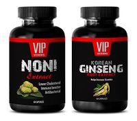 libido max for Men - NONI - Korean Ginseng - Combo - noni Capsules Natural - (2 Bottles Combo)