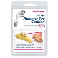 PediFix Hammer Toe Cushion Felt 3/Pack Medium Right