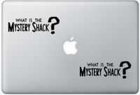 Gravity Falls - What Is The Mystery Shack FlashDecals3245 Set Of Two (2x) , Decal , Sticker , Laptop , Ipad , Car , Truck