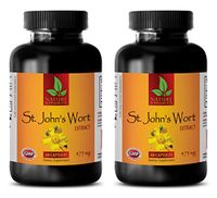 antioxidant Nature - ST. John's Wort Extract 475 Mg - Immune Support Dietary Supplement - 2 Bottles (120 Capsules)