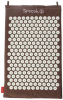 Terra Brown Hemp Acupressure Massage Mat with Carry-Bag