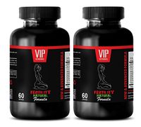 Sexual Desire for Women - Fertility Natural Formula - Damiana herb Capsules - 2 Bottles 120 Capsules