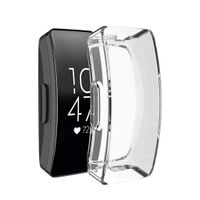 SimplylinFashion Soft Ultra-Slim TPU Protect Case Cover for Fitbit Inspire/InspireHR/Ace2 (Clear)