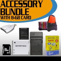 Canon SD1300IS Accessory Saver Bundle (8GB SDHC Memory + Extended Life Battery + USB Card Reader + Deluxe Camera Case + Accessory Saver Bundle)