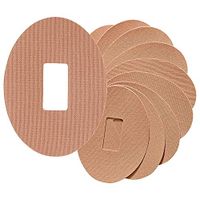 XBKPLO G6 Adhesive Patch (10-Pack) – Waterproof Adhesive Patches G6 – Pre Cut Back Paper – TAN Color - Best Long Fixation Up to 10 Days