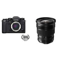 Fujifilm X-T3 Mirrorless Digital Camera (Body Only) - Black + Fujinon XF10-24mmF4 R OIS