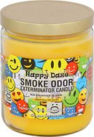 Smoke Odor Exterminator 13oz Jar Candles (Happy Daze, 2)