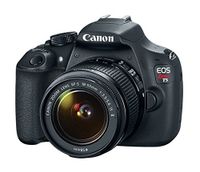 Canon EOS Rebel T5 18 MP CMOS Digital SLR Full HD Video Body with EF-S 18-55mm IS II Lens With 58mm High Definition Wide Angle Lens + Macro Close-Up Set + Auto Slave Flash + Filter Kit with 24GB Deluxe Accessory BundleDeluxe Accessory Bundle