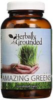 Amazing Greens by Herbally Grounded, 100% Veggie Capsules, 180 Capsules, Antioxidant