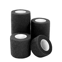 Self-Adhesive Non-Woven Elastic Bandages Cohesive Wrap Bandages for Emergency Wound Treatment