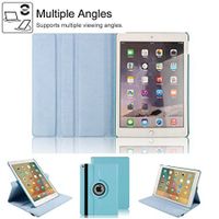 Businda iPad 9.7 inch 2017/2018 Case, 360 Degrees Rotating Slim Stand Smart Case Folio Flip Cover for Apple 2017/2018 iPad 9.7 inch