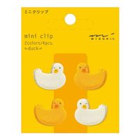 Midori Mini Clip, 4 Pieces, Ducks (43309006)