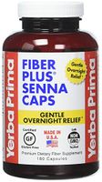 Yerba Prima Fiber Plus Senna Caps - 180 Capsules