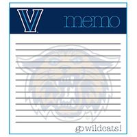 The Fanatic Group Villanova Wildcats Memo Note Pad - 2 Pads