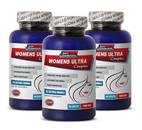 Women Menopause Supplements - Womens Ultra Complex - multivitamin for Women Natural - 3 Bottles (270 Caplets)