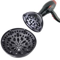 SEniutarm Black Hair Dryer Diffuser Universal Blower Hairdressing Salon Curly Tool Gift