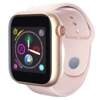 New Z6 Blue-tooth 3.0 Smart Watch Supports Android Phone SIM Card And Camera Life waterproof Activity Fitness Tracker HR Blood Oxygen Smartwatch (Pink)
