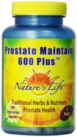 Nature's Life Prostate Maintain 600+ Veg Capsules, 100 Count