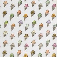 Ice Cream Cones Tissue Paper - 20" X 30" - Package 240