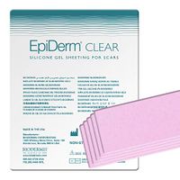 Epi-Derm C-Strip - 1.4 x 6 in - (5 Pack) (Clear) Silicone Scar Sheets from Biodermis