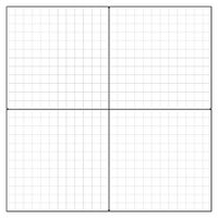 Geyer Instructional Products 502895 Static Cling Grid, Coordinate Plane