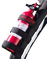 Badass Moto Jeep Fire Extinguisher Mount For Roll Bars - Adjustable, Secure, Easy 1 Min. Install with No Tools - For JK JKU JL TJ CJ - Stainless Hardware. Great Wrangler Accessories - Jeep Lover Gifts