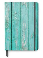 Wood Themed Designs UV Printed on PU Leather A5 Bullet Dotted Journal Notebook